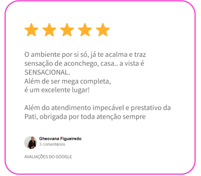 Avaliação Google Clinica Ancre